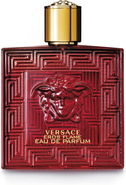 Versace - Agua de perfume espray Eros Flame para hombre, 3.4 onzas, rojo