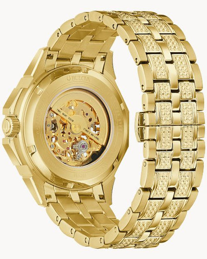 Bulova Octava Reloj automático para hombre, Oro, Pulsera